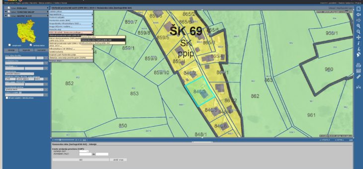 Preverimo parcelo – PISO